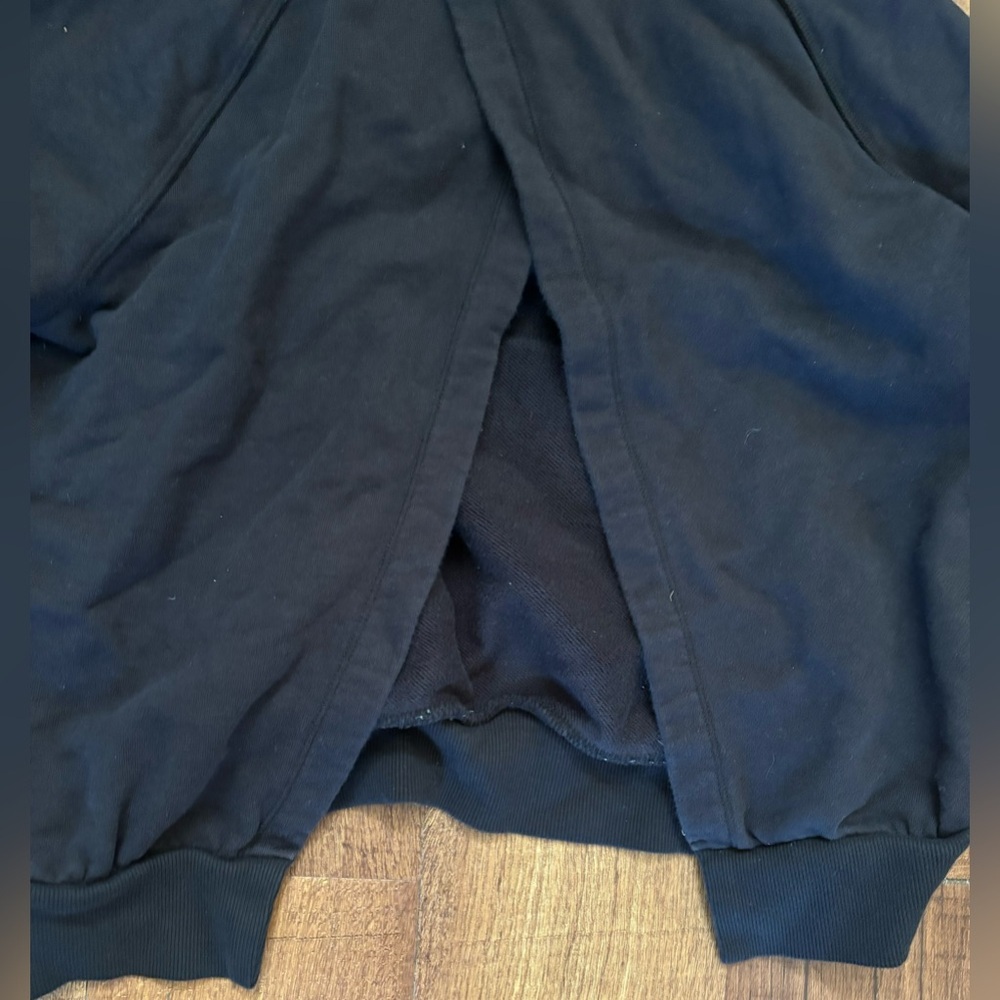 Athleta open back hoodie women Sz medium black - Picture 5 of 6
